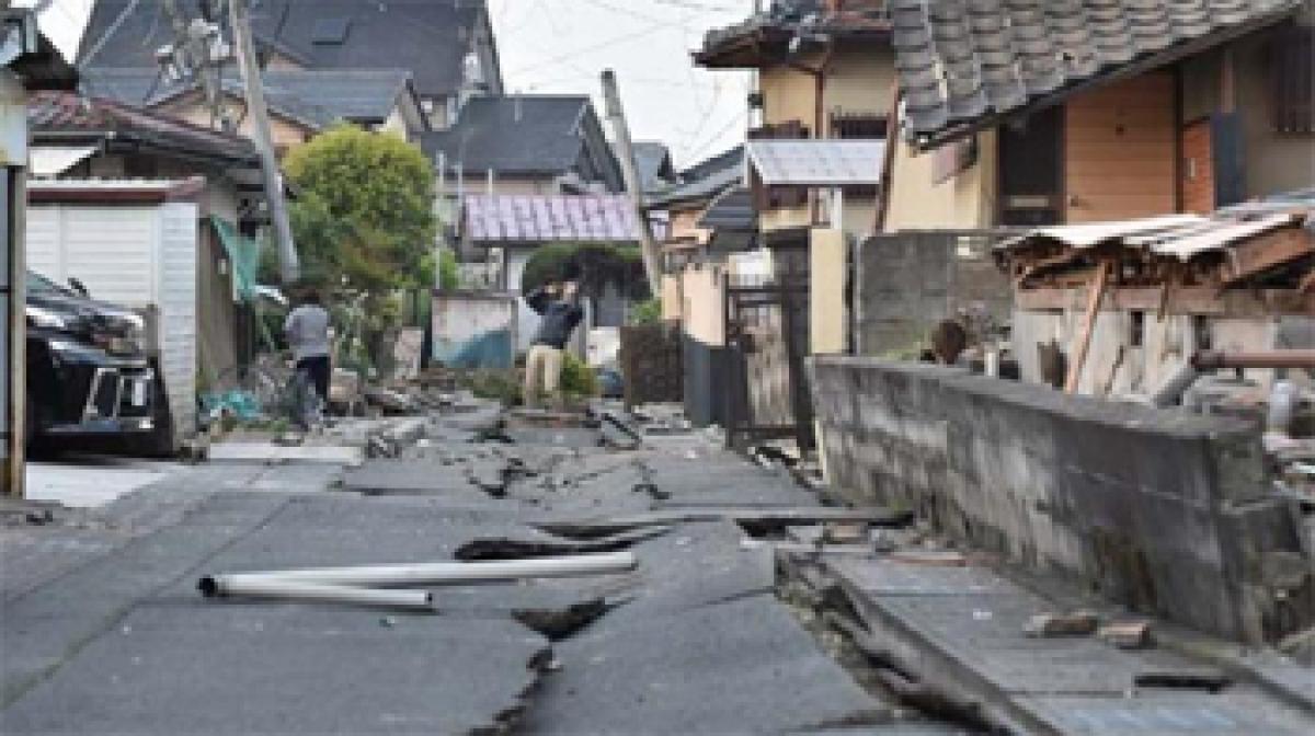 Some sleep in cars after 2 nights of earthquakes kill 41 in Japan